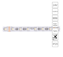 ЛЕНТА СВЕТОДИОДНАЯ RGB+W