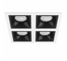 Комплект из светильников и рамки DOMINO Domino Lightstar D54607070707