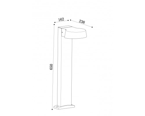 Ландшафтный светильник Outdoor O443FL-L12GF3K